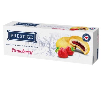 Бисквити Prestige Oh La La Мармалад Ягода 134 г