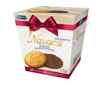 Бисквити Navona Ванилия 150 г