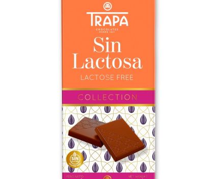 Млечен Шоколад без Лактоза Trapa 90 г
