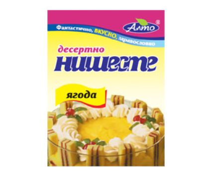 Крем нишесте Ягода Алто 80 г