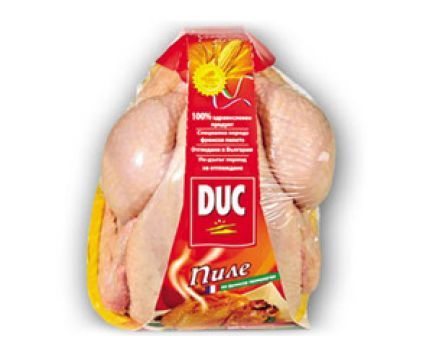 Пиле Цяло DUC ок. 1.7 кг-1.8 кг 