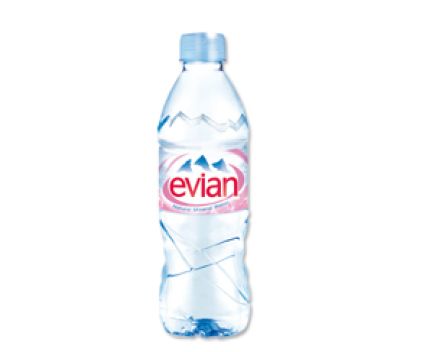 Минерална вода Evian 0.5 л