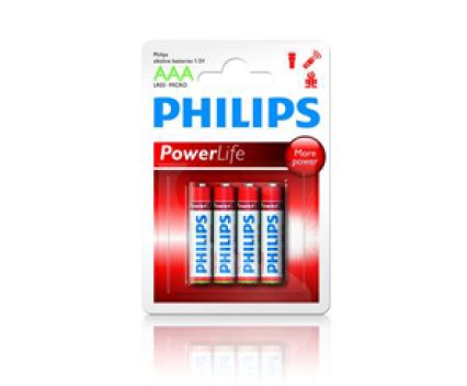 Батерии Philips LR03 AAA - 4бр
