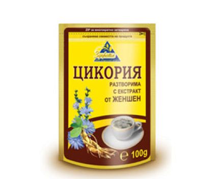 Разтворима цикория с екстракт от женшен 100 гр