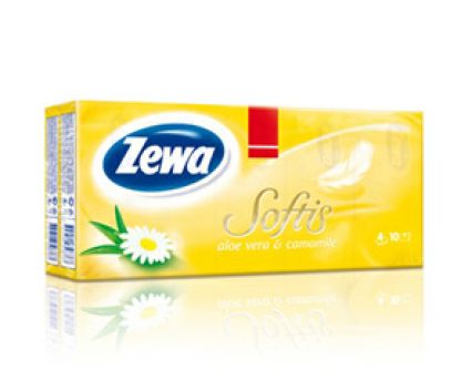 Носни кърпички Zewa Aloe Balsam 10 бр.
