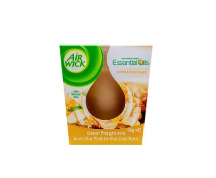 Ароматизираща свещ Air Wick ванилия и кафява захар