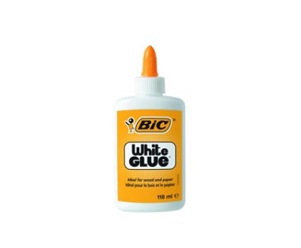 Универсално лепило Bic White Glue 118 мл течно
