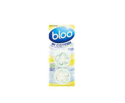 Таблетки за тоалетно казанче Bloo citrus 2бр х 50 г