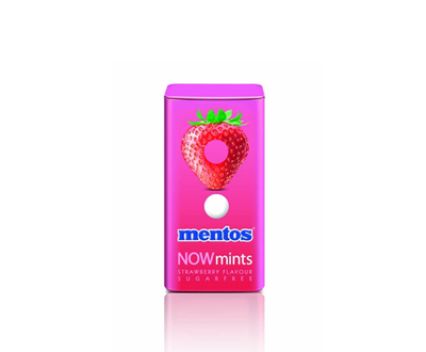 Бонбони мента и ягода Mentos Power Mints 18гр