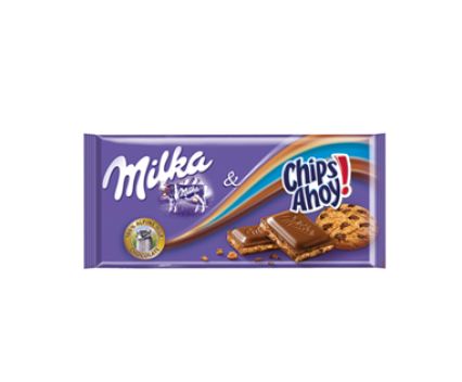 Шоколад Milka с Chips Ahoy 100гр