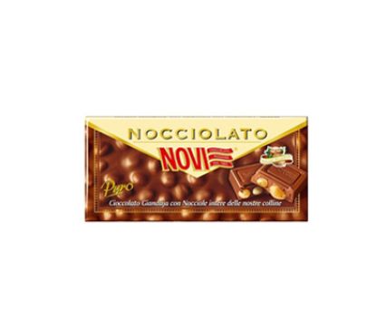 Млечен шоколад с цели лешници Novi Nocciolato 130гр