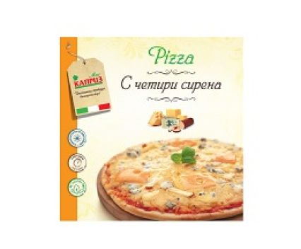Пица с четири сирена Мис Каприз 350 гр