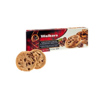 Бисквити с шоколад и ядки Walkers 150 г