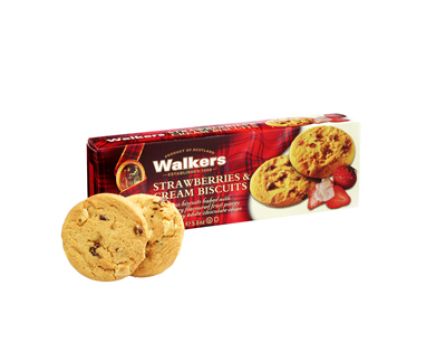 Бисквити с ягоди и сметана Walkers 150 г