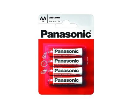 Батерии АА Panasonic 4бр Zinc Carbon