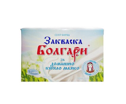 Закваска Болгари за кисело мляко 7 сашета