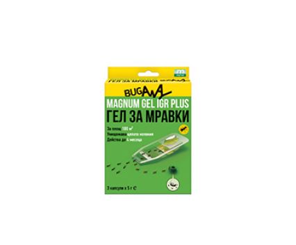 Магнум гел против мравки BugAway 3 капсули