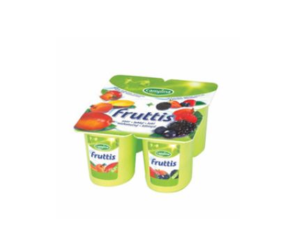 Плодов йогурт Fruttis манго и горски плод 4 х 125 г