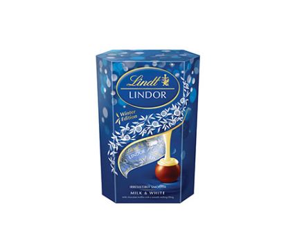 Шоколадови бонбони Lindt Lindor Milk & White 200гр