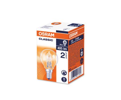 Халогенна крушка Osram Classic E27 30W - топче