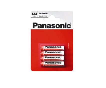 Батерии ААА Panasonic 4бр Zinc Carbon