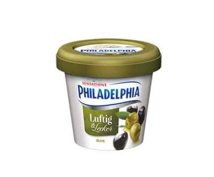 Крем за мазане с маслини Philadelphia Sensations Luftig & Lecker 140гр