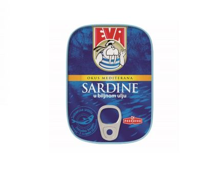 Сардини в растително олио EAVA 115 гр