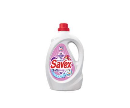 Течен перилен препарат Savex 2in1 PowerZyme за цветно пране 2.6 л