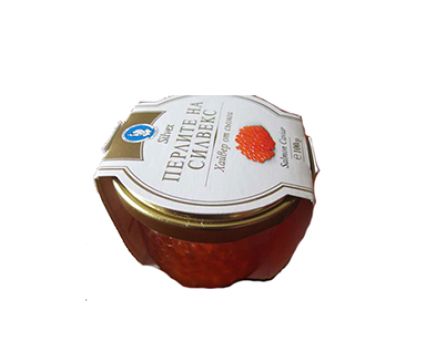 Хайвер червен от сьомга Перлите на Силвекс 100 г