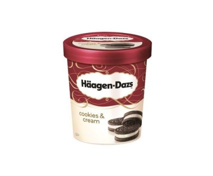 Сладолед Бисквитки и сметана Haagen-Dazs 100мл