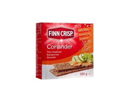 Сухари с кориандър тънки Finn Crisp 180гр