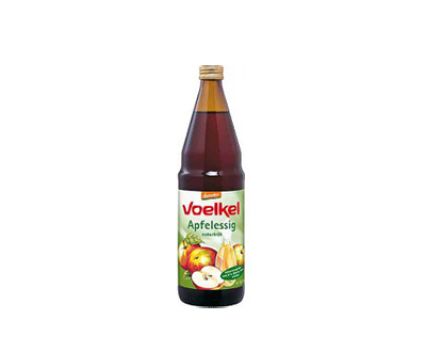 Ябълков био оцет Voelkel 750мл - стъклена бутилка