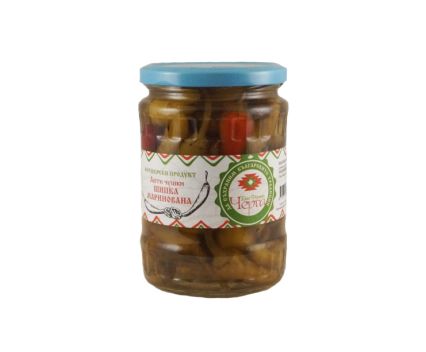 Мариновани люти чушки Шипка Еко Ферма Черга 520гр S
