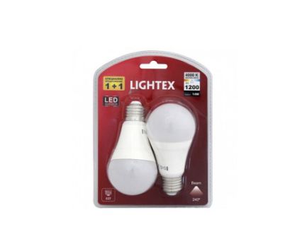 LED лампи Lightex 14W E27 2бр