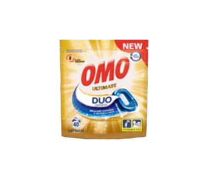 40бр Капсули за пране Omo Ultimate Duo