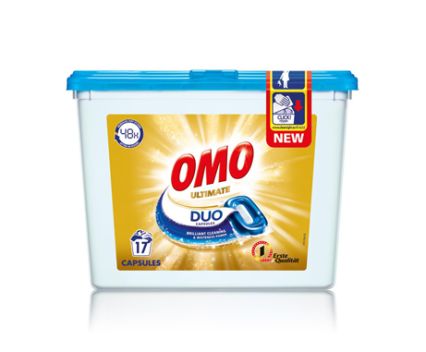 17бр Капсули за пране Omo Ultimate Duo