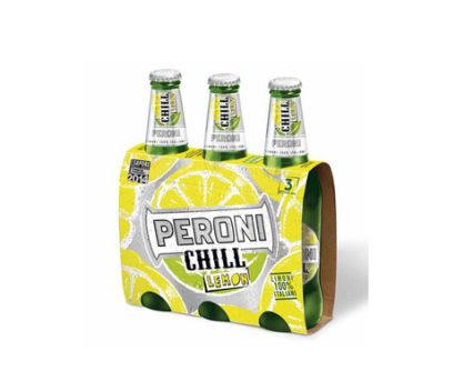 Бира Peroni Chill Lemon 2% 3 бр. х 330 мл