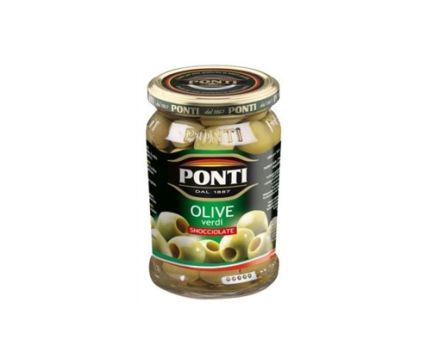 Зелени маслини без костилка Ponti 290гр PR