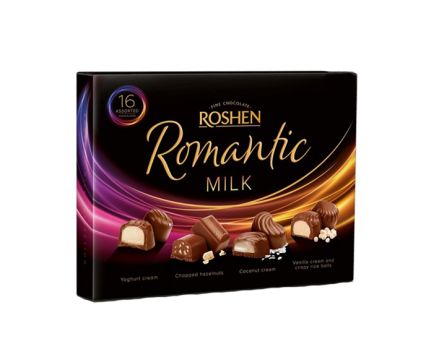 Шоколадови бонбони Roshen Romantic 119гр