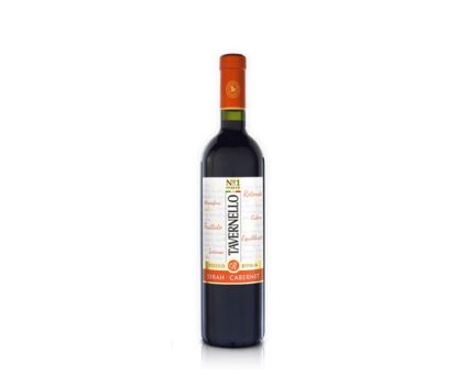 Червено вино Сира и Каберне Tavernello 750мл PR