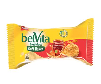 Меки бисквити Belvita Ягода 50 г