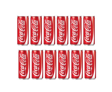 12 броя: Coca Cola кен