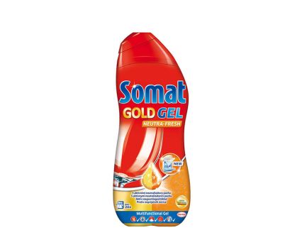 Гел за съдомиялна машина Somat Gold Gel Neutra Fresh 0.6л 
