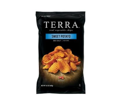 Чипс от Сладък картоф Terra 110гр S